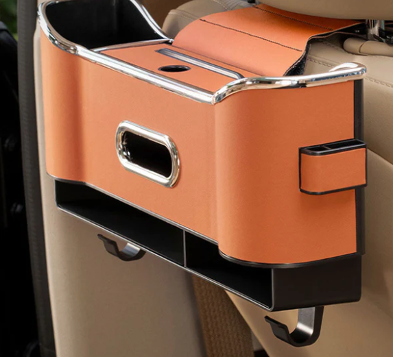 कार सिट पछाडिको लागि बहुउद्देश्यीय भण्डारण बाकस