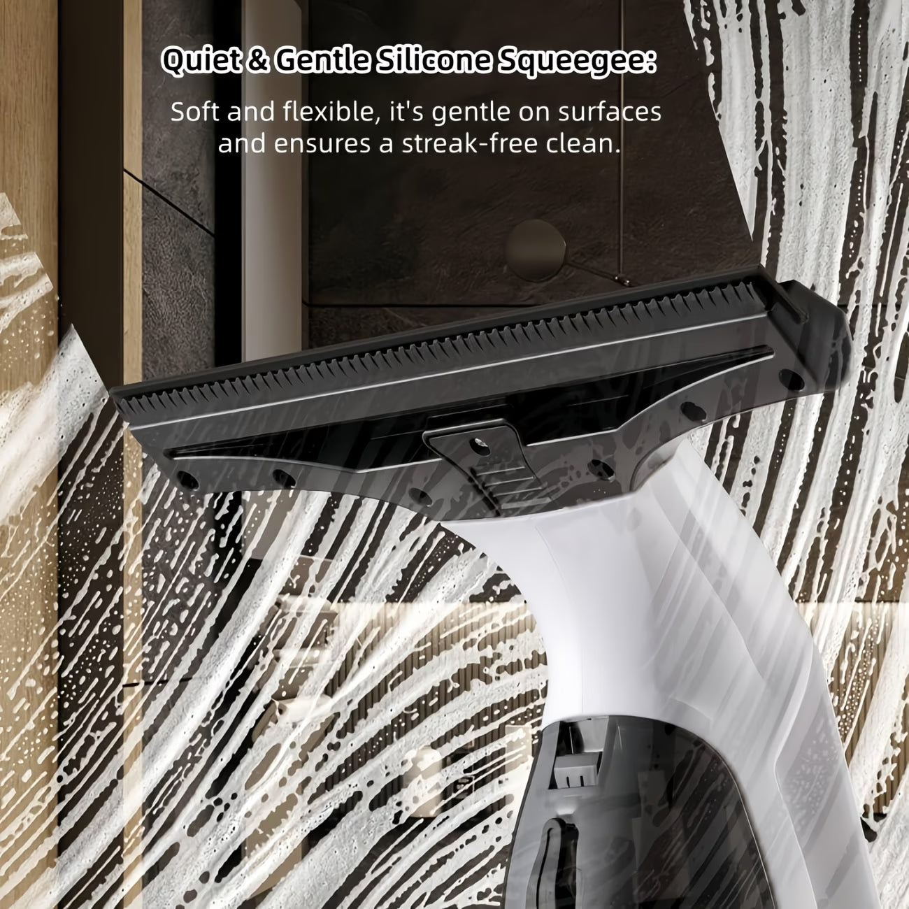 Window Vacuum Squeegee Cordless