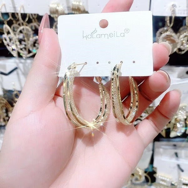 🔥To My Best Friend-Fashion Oval Earrings