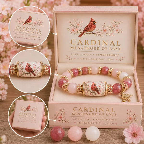 ❤ Love, Remembrance & Cardinal Blessings 🕊️ | Limited Edition Bracelet
