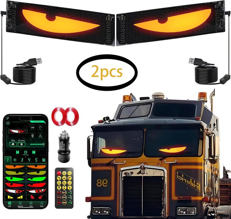 💥Devil Eyes LED Light Strips 👁️