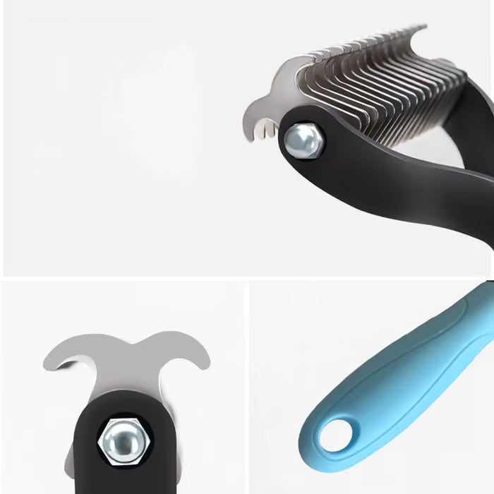 🔥Dual-Sided Pet Grooming Comb for Dogs & Cats