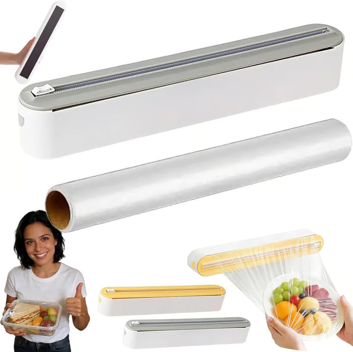 Magnetic Wrap Dispenser with Cutter