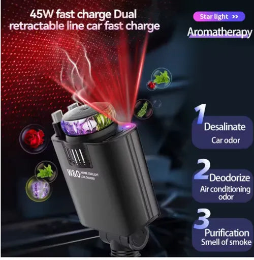 🔥5 in 1Portable Air Freshener Electronic Customized Aromatherapy Perfume Oil