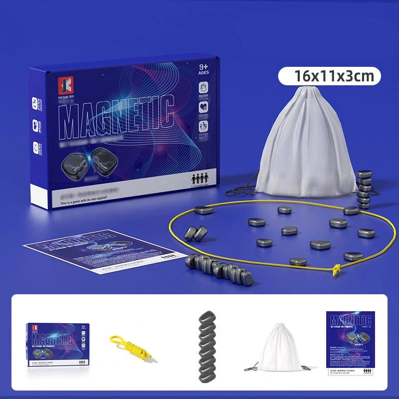 Magnetic chess game