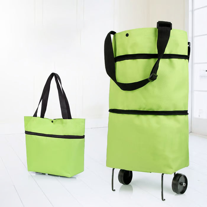 🔥Foldable trolley shopping bag