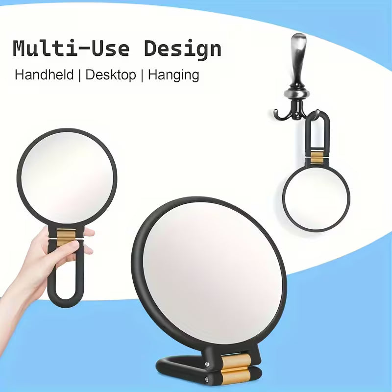 30X Magnifying Mirror with 360° Adjustable & Foldable Handle