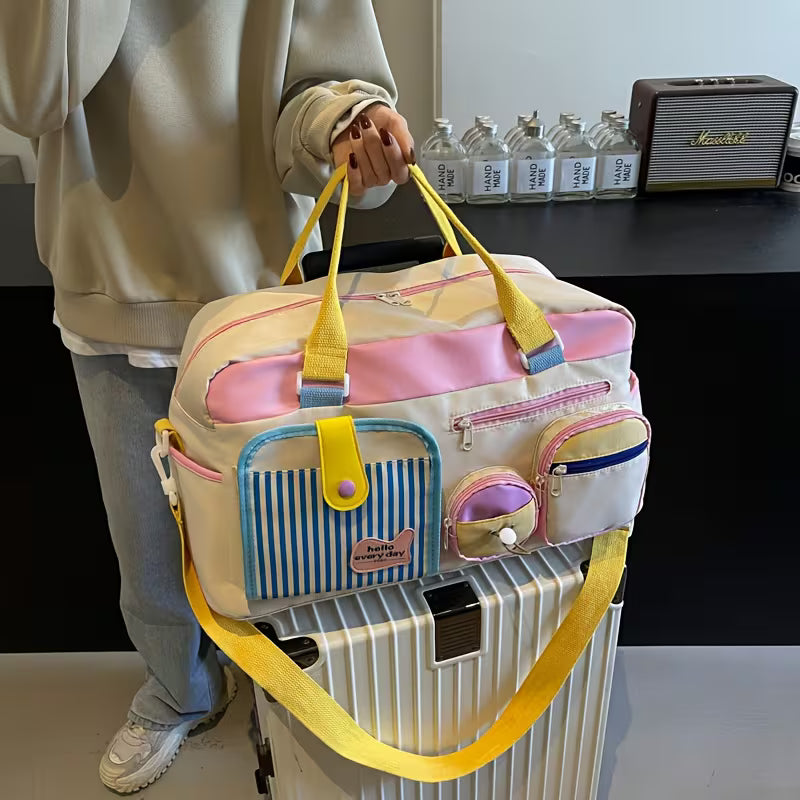 Large Capacity Sports Gym Bag with Wet and Dry Separation