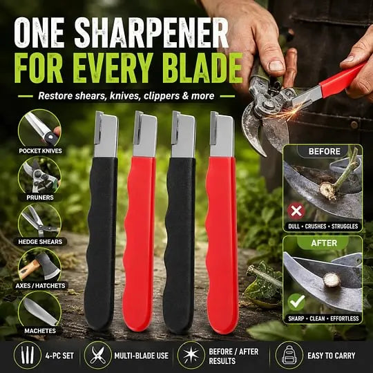 🌿 Blade Sharpener Tool (Buy 1 Get 1 Free)