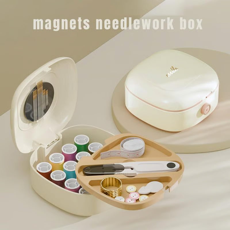 64 Pcs Magnetic sewing box 🧵