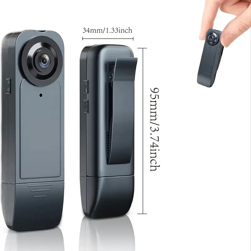 1080P 64GB बडी क्यामेरा, मोसन डिटेक्शन र नाइट भिजनसहित, व्यक्तिगत र पेशागत प्रयोगका लागि।