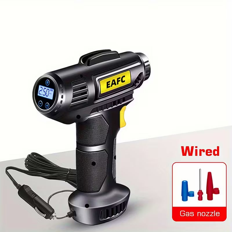 बिना तारको कार टायर इन्फ्लेटर पम्प