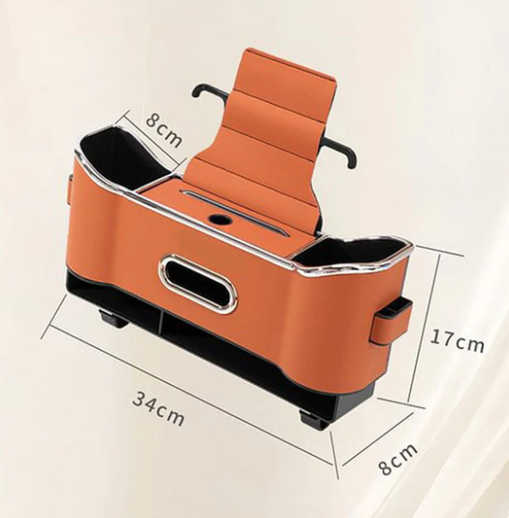 कार सिट पछाडिको लागि बहुउद्देश्यीय भण्डारण बाकस