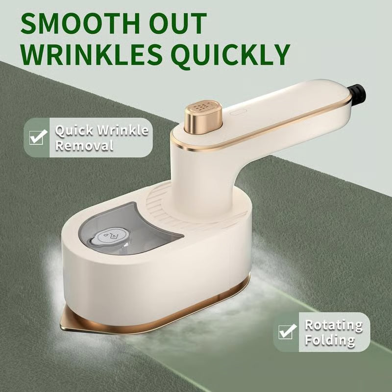 🌟 Say Goodbye to Wrinkles - ✨Mini Travel Iron for Clothes