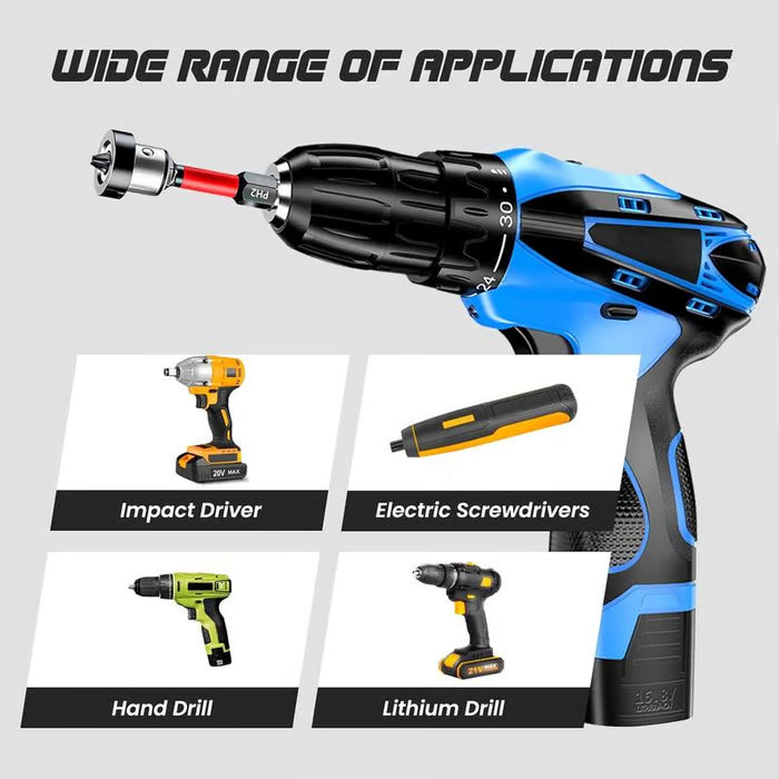 🔩 Drywall Bit Attachment with Depth Stop