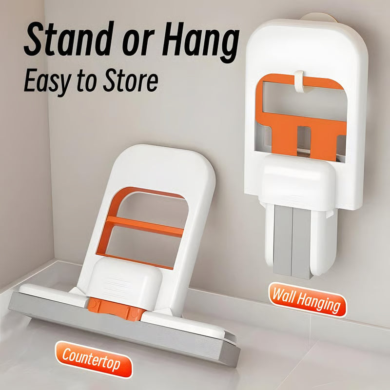 🧼🫧Mini Foldable Desktop Mop – Mop for Wet & Dry