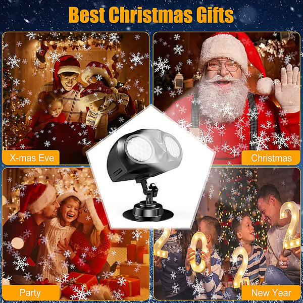 क्रिसमस LED प्रोजेक्टर बत्तीहरू