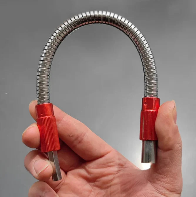 Hexagonal Shank Metal Flex Universal Extension Bit Holder