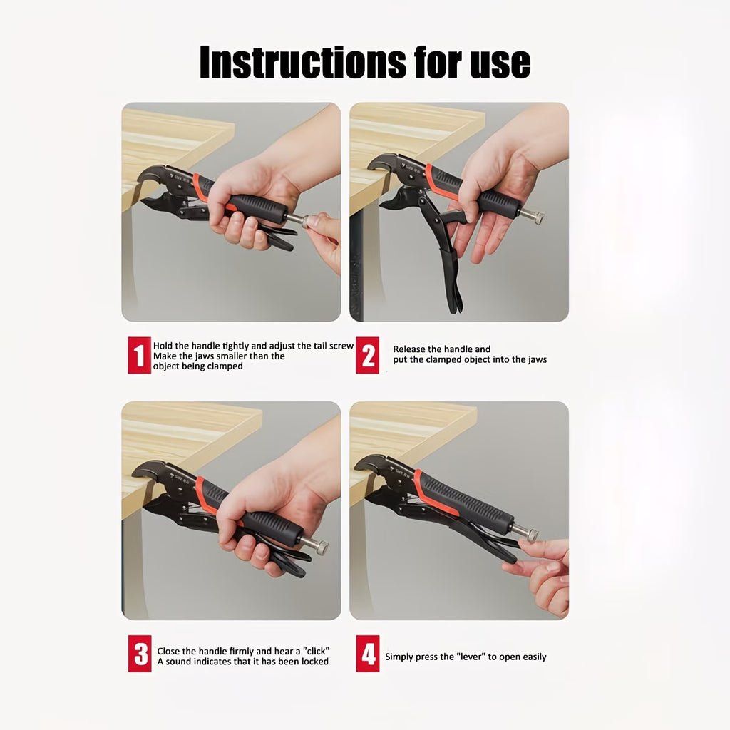 10 Inch Round Mouth  Heavy-duty Pliers