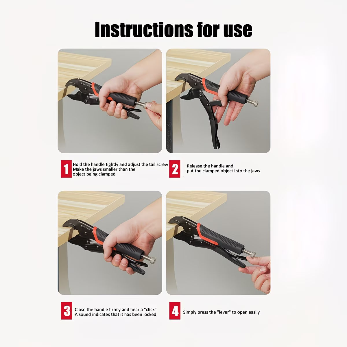 10 Inch Round Mouth  Heavy-duty Pliers