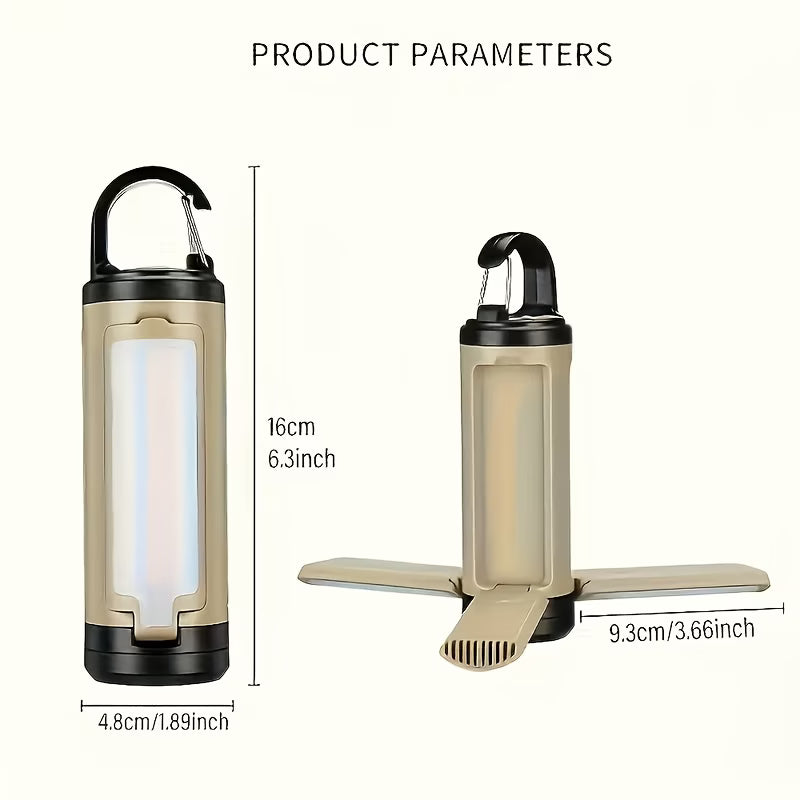 Rechargeable LED Folding Camping Light