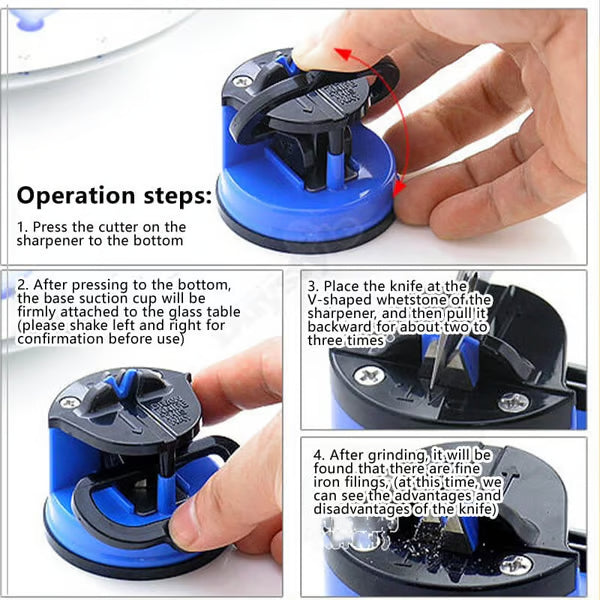 सक्शन कप धार लगाउने पत्थर