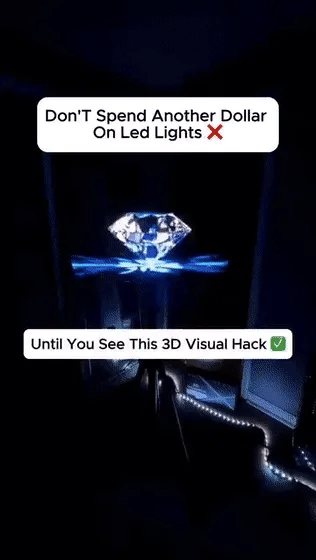 3D Hologram LED Fan Projector