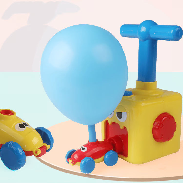 🎁Fun Packed Balloon Car Toy Pump Set