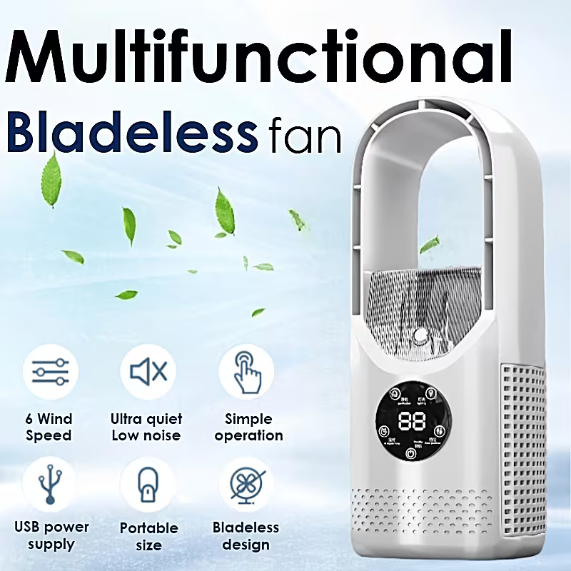 Portable Air Conditioning Fan USB Tower Fan