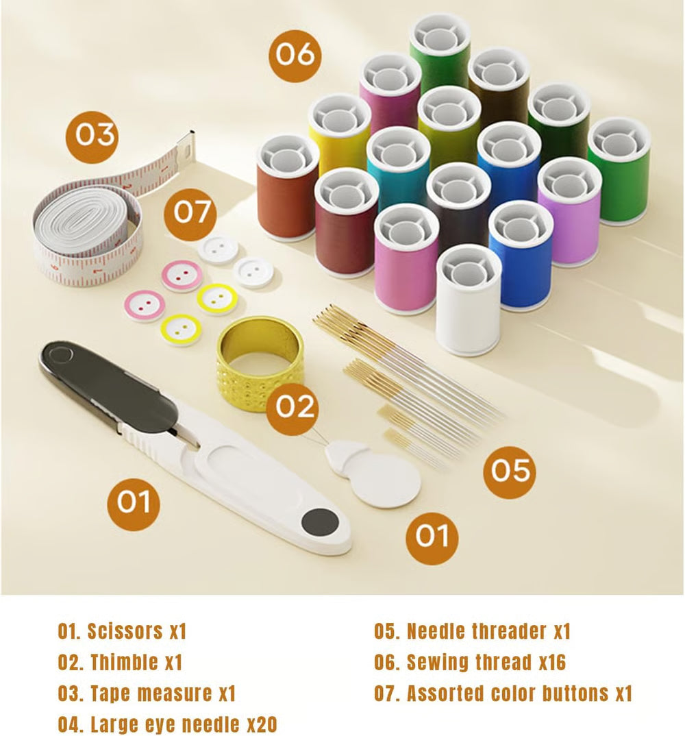 64 Pcs Magnetic sewing box 🧵