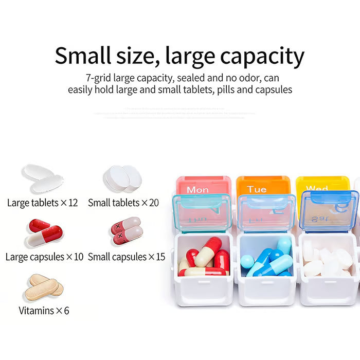 Smart electronic pillbox with timed reminders