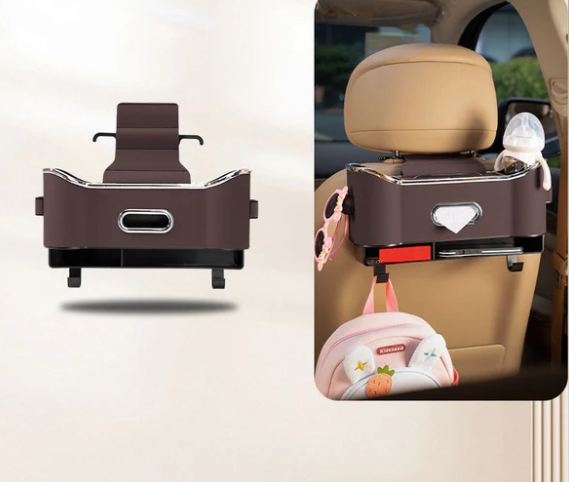 कार सिट पछाडिको लागि बहुउद्देश्यीय भण्डारण बाकस