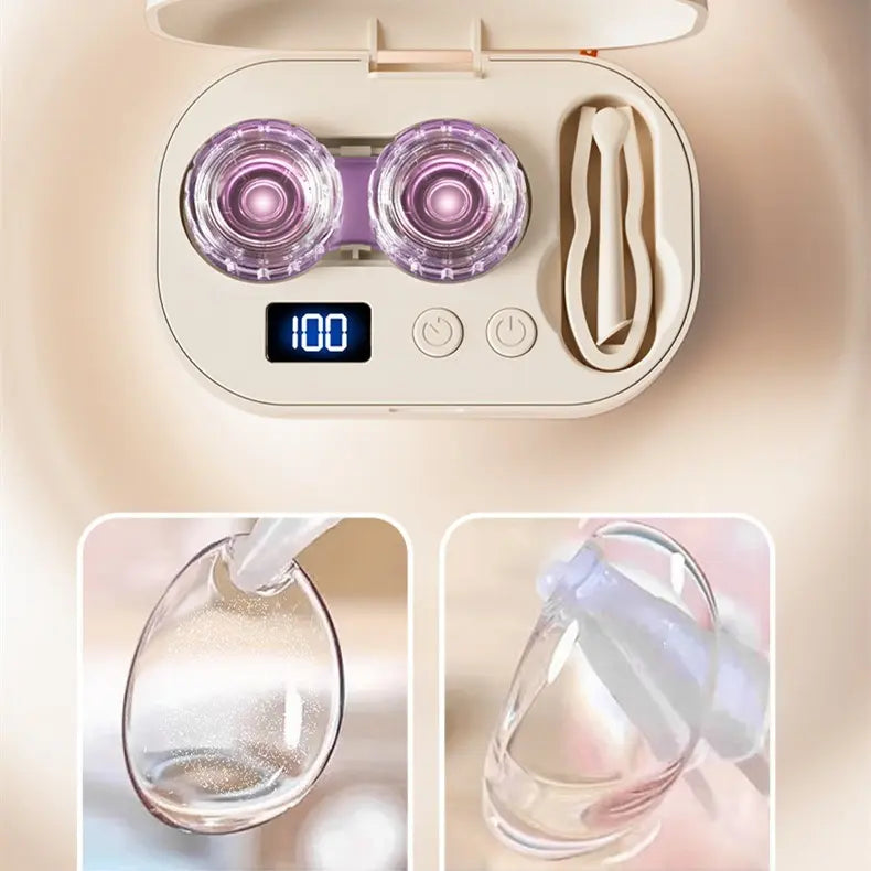 Ultrasonic Contact Lens Cleaner 👓