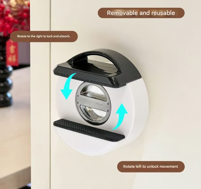 🌟🌸No-Drill Suction Cup Power Strip Holder