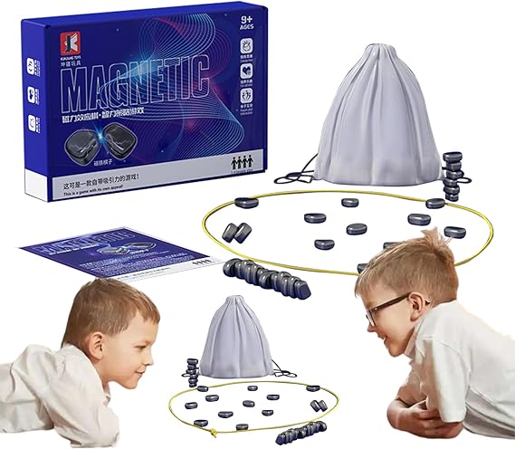 Magnetic chess game
