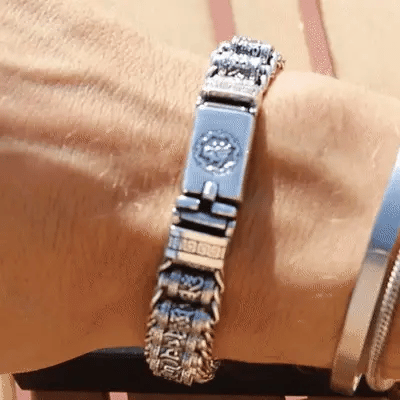 🔥 Bracelet with a lucky prayer wheel