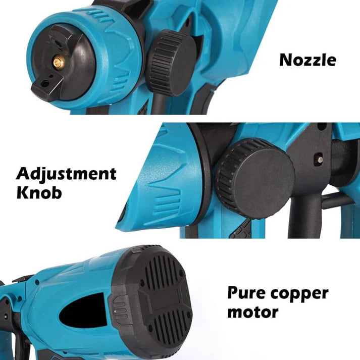 उच्च-दबाब वायरलेस पेन्ट स्प्रेयर
