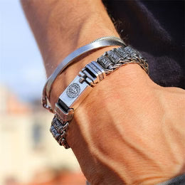 🔥 Bracelet with a lucky prayer wheel