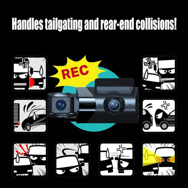 ३-च्यानल HD ड्यास क्यामरा