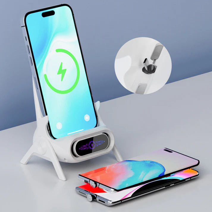 Multifunctional Wireless Phone Stand with Fast Charger