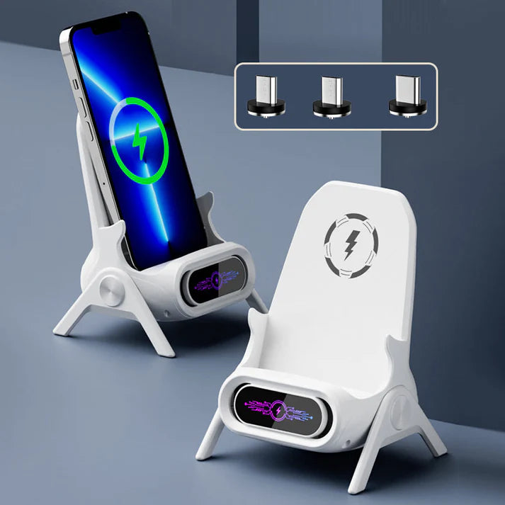 Multifunctional Wireless Phone Stand with Fast Charger