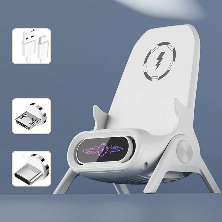 Multifunctional Wireless Phone Stand with Fast Charger