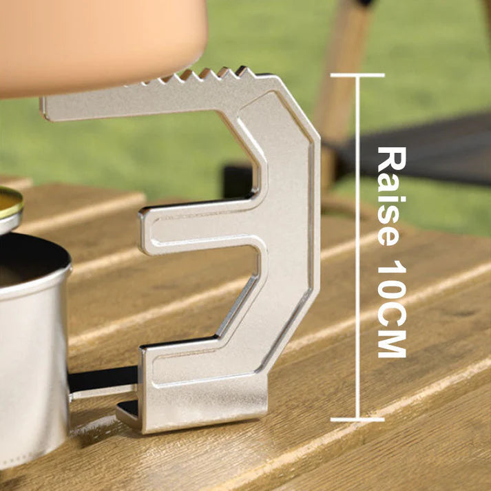 क्यासेट फोल्डिङ पोर्टेबल हावाबाट सुरक्षित ब्युटेन क्याम्पिङ स्टोभ