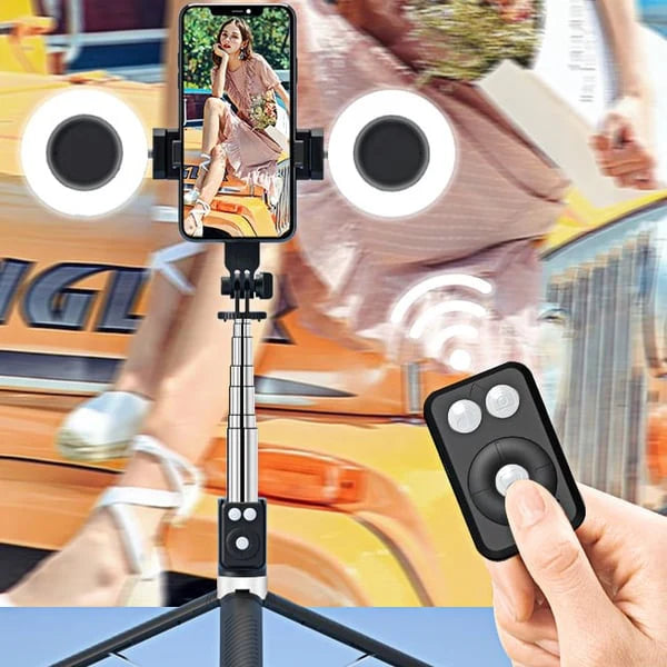🔥New 6-in-1 Bluetooth Selfie Stick