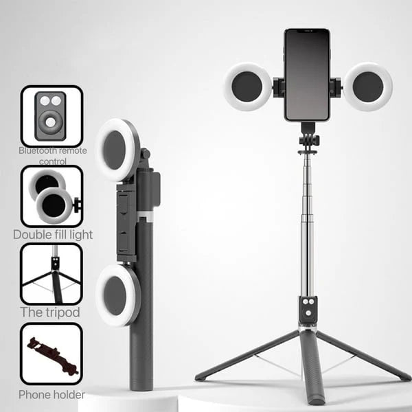 🔥New 6-in-1 Bluetooth Selfie Stick