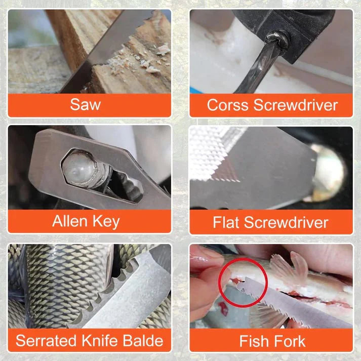 16-इन-1 पोर्टेबल क्लॉ ह्यामर मल्टिटूल