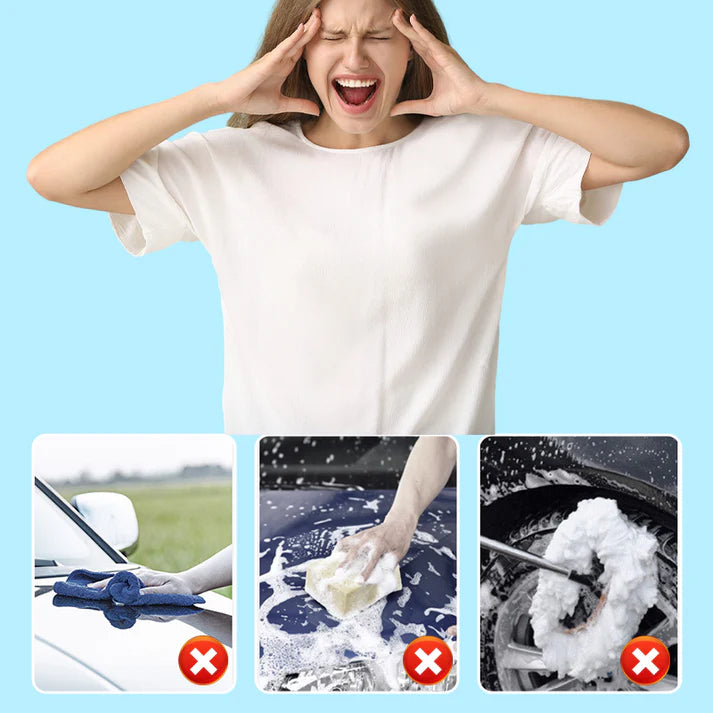 कार धुनेको लागि फैलिने नरम ब्रिसल ब्रस