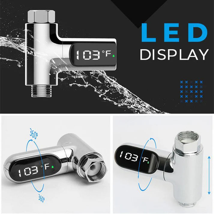 Digital Shower Thermometer - Instant Water Temperature Reader
