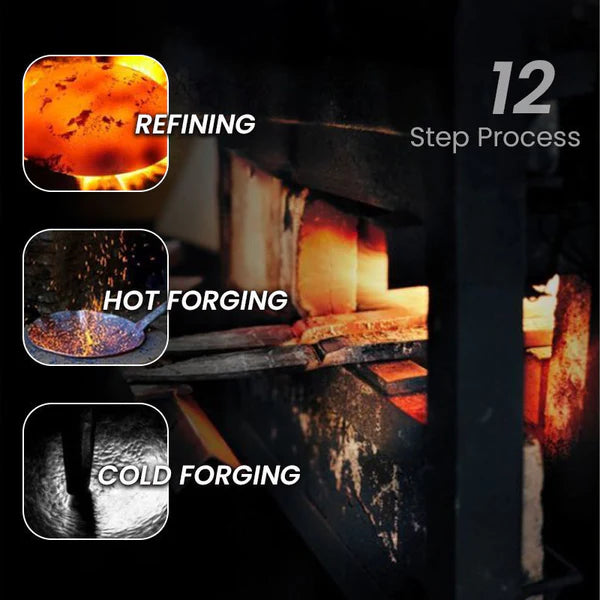 🔥 व्यावसायिक-ग्रेड बिना कोटिङ्गको फलामको भाँडो ⏳