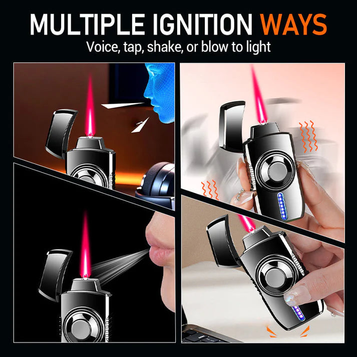 बहु-उपयोगी र सिर्जनात्मक हावा प्रतिरोधी लाइटर